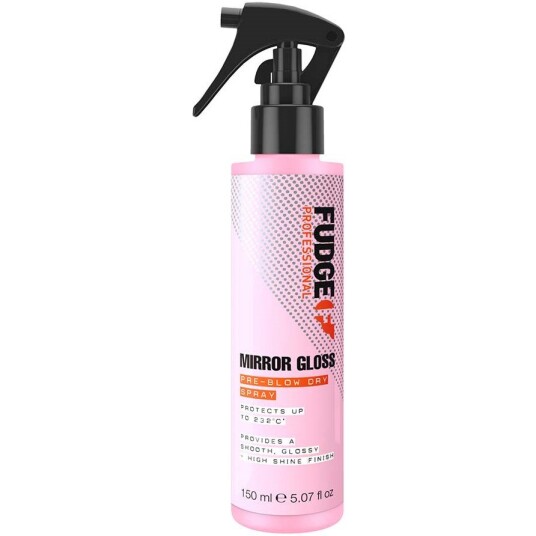 Fudge Mirror Gloss Heat Protecting Shine Spray 150 ml Fudge Mirror Gloss Heat Protecting Shine Spray 150 ml
