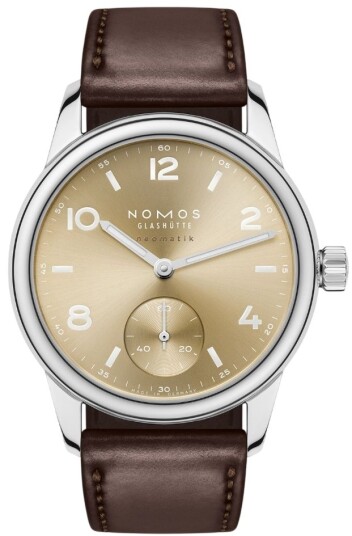Nomos Glashütte Dameklokke N 755 leather Club Sport Neomatik Nomos Glashütte Dameklokke N 755 leather Club Sport Neomatik