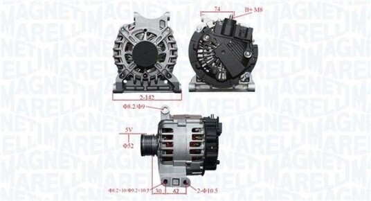 Dynamo MAGNETI MARELLI 063739065010