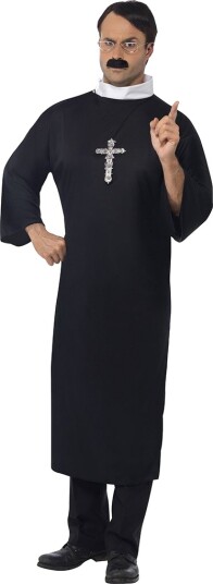 Smiffys Prest Herrekostyme 2 Deler Strl XL
