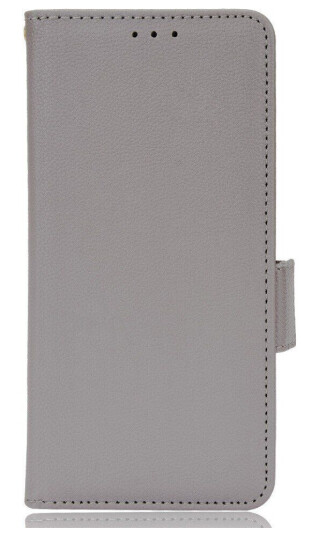 INCOVER Alcatel 1S (2021) / 3L (2021) PU Litchi Skin Flip Deksel med Lommebok - Grå