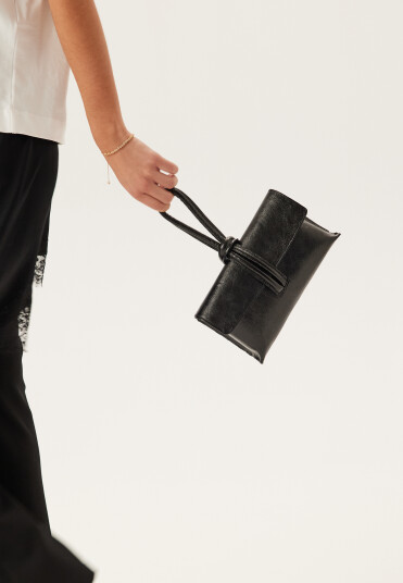 Latalia Barletta Shiny Leather Bag