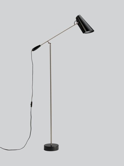 Northern Birdy Gulvlampe Sort/Stål Northern Birdy Gulvlampe Sort/Stål