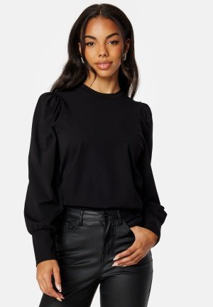 Object Collectors Item Caroline L/S Top Black XL Object Collectors Item Caroline L/S Top Black XL