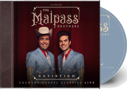 The Malpass Brothers  Satisfied: Country Gospel Classics Live  CD