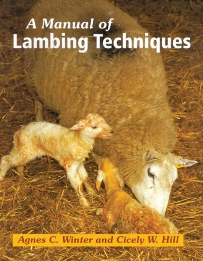 A Manual Of Lambing Techniques Av Agnes Winter, Cicely Hill