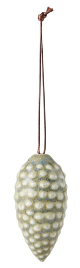 Kähler Christmas Tales furukongle 6 cm Grønn Kähler Christmas Tales furukongle 6 cm Grønn