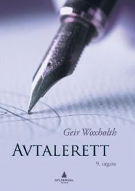 Avtalerett (9. utg), Pent brukt bok med markeringer