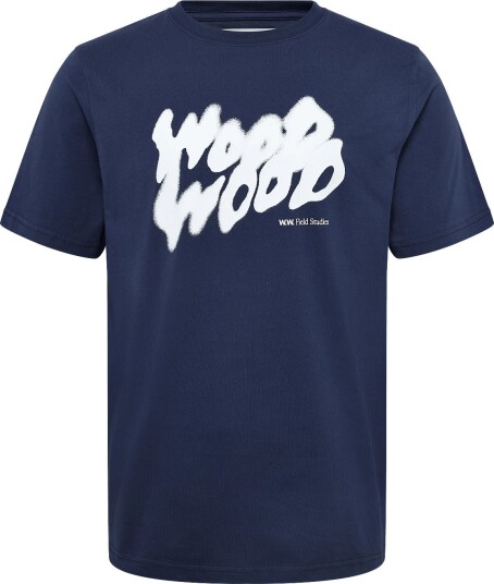 WOOD WOOD Wwbobby Cloud Tee 25493 Navy L