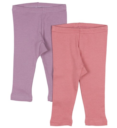 pippi Leggings 2-pack Dusty Rose pippi Leggings 2-pack Dusty Rose