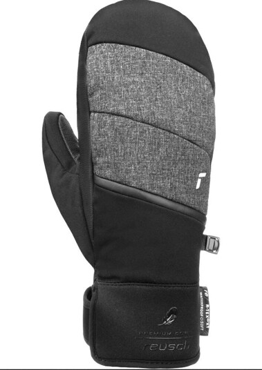 Reusch Febe R-TEX® XT Mitten black/black melange Reusch Febe R-TEX® XT Mitten black/black melange