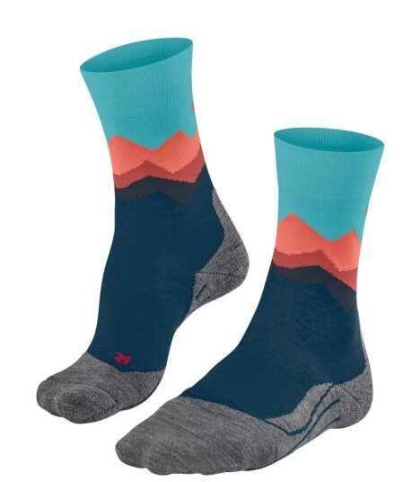Falke TK2 Explore Crets Dame Hiking Socks Turquoise 37-38