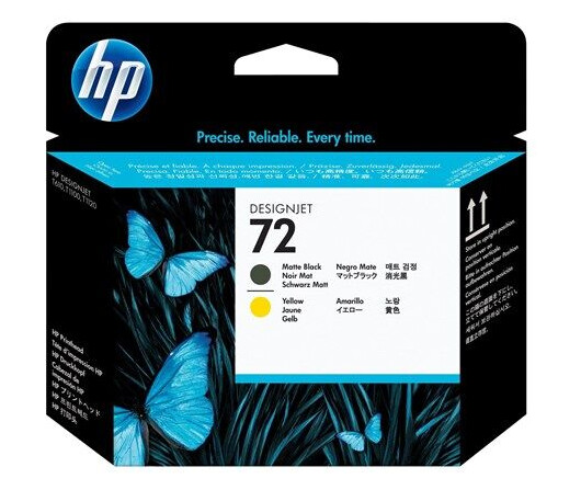 HP 72 / C9384A Printhead - Skrivehode Yellow HP 72 / C9384A Printhead - Skrivehode Yellow