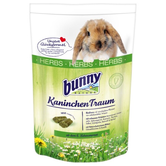 Bunnynature Bunny Kanindrøm Urter 4 kg
