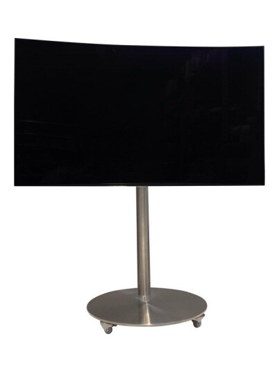 ConnecTech StandView TV Floor Mount with wheels and rotatable top. 26"-55". Alu finish ConnecTech StandView TV Floor Mount with wheels and rotatable top. 26"-55". Alu finish