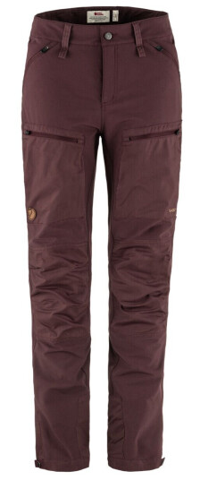 Fjällräven Women's Keb Agile Trousers Port 42 Short, Port Fjällräven Women's Keb Agile Trousers Port 42 Short, Port