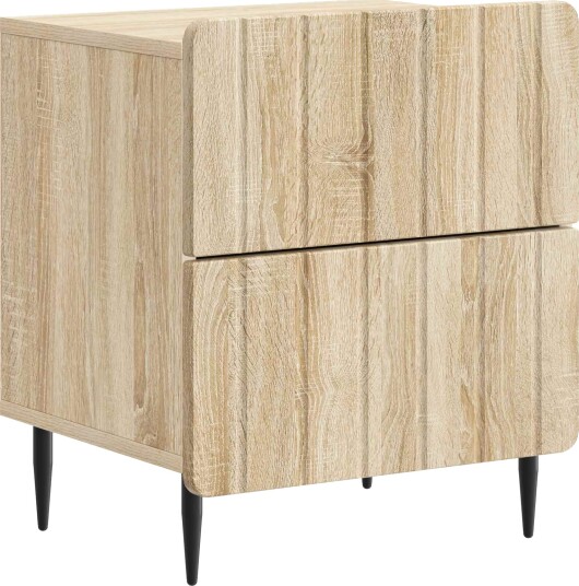  Nattbordskap Sonoma eik 43 x 34,5 x 49,5 cm Konstruert tre