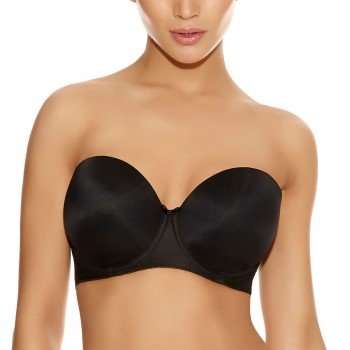 Freya BH Deco Moulded Strapless Bra Svart E 80 Dame