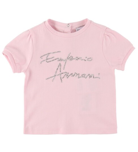 Giorgio Armani Emporio Armani T skjorte Rosa m. Sølv/Rhinestone Emporio Armani 18 md T skjorte