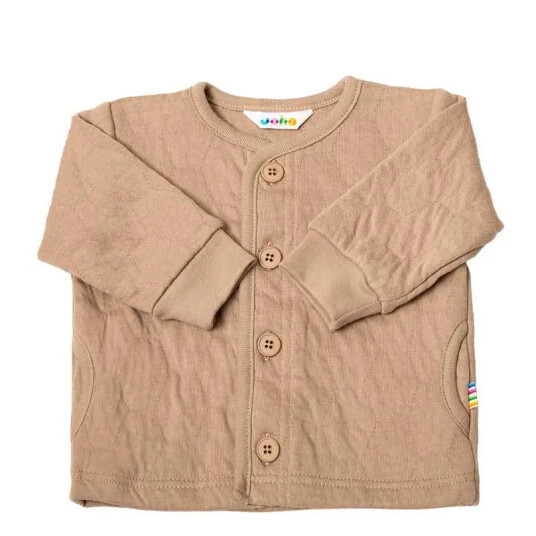 Cardigan i beige quilt av økologisk bomull | Baby SPAR 30% | Joha Cardigan Beige | Størrelse 80 | 100% Organisk bomull30 Cardigan i beige quilt av økologisk bomull | Baby SPAR 30% | Joha Cardigan Beige | Størrelse 80 | 100% Organisk bomull30