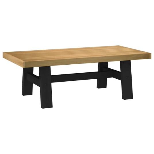 Salongbord NOAIN A-formede ben 120x60x40 cm heltre furu 8721158503152