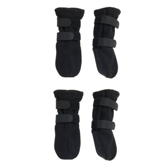 Basic Paws Fleece Potesokker 4Pcs S 