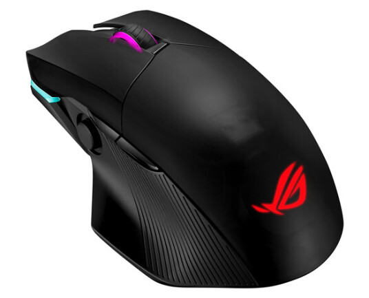 ASUS ROG CHAKRAM - Gaming mus - Optisk - 6 - Svart med RGB-lys ASUS ROG CHAKRAM - Gaming mus - Optisk - 6 - Svart med RGB-lys