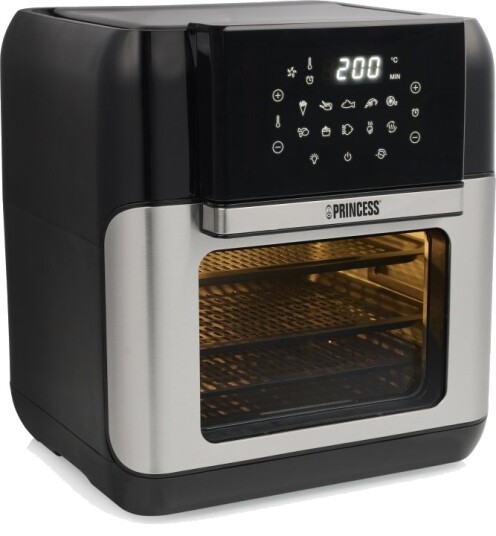 Princess 183032 XXL Aerofryer Ovn 1500W Sort/Sølv - Allround Frityrgryte