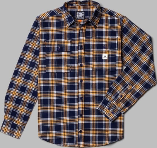 Garphyttan Men"s Garden Flanell Orange Comb S