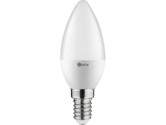 Gtv Led-Pære E14 3W G-Tech C30 Smd2835 200Lm 160 Grader 3000K Stearinlys Gt-Smgc30b-30 Gtv Led-Pære E14 3W G-Tech C30 Smd2835 200Lm 160 Grader 3000K Stearinlys Gt-Smgc30b-30
