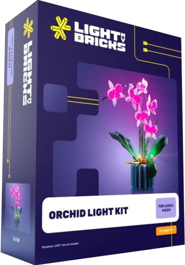 Light My Bricks Orkidé lyssett