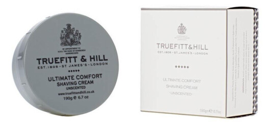 Truefitt & Hill Ultimate Comfort barberkrem i skål Truefitt & Hill Ultimate Comfort barberkrem i skål