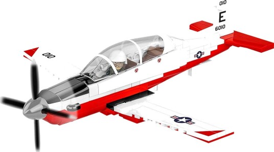 Cobi Action Town Beechcraft T-6 Texan II Modelfly Byggesett 197 Deler