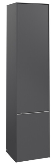 VILLEROY & BOCH SUBWAY 3.0 HØYSKAP 40X171 HØYRE 2 DØRER GRAPHITE HÅNDTAK I KROM VILLEROY & BOCH SUBWAY 3.0 HØYSKAP 40X171 HØYRE 2 DØRER GRAPHITE HÅNDTAK I KROM