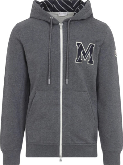 Moncler Herre Gensere & Hettegensere Grå M,