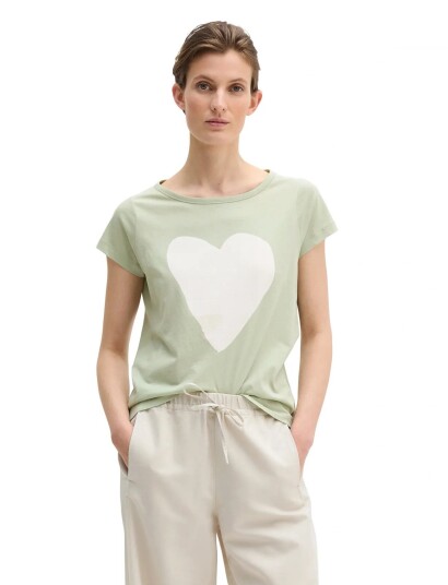 Marc O"Polo T Shirts Short Sleeve Green S