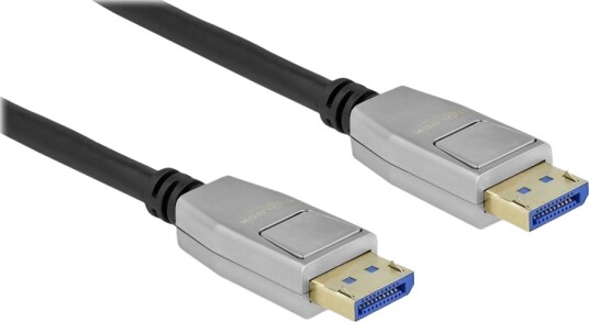 Delock Displayport Kabel Displayport Hann Låst Til Displayport Hann Låst Displayport 2.0 3 M 10 K 60 Hz 10240X4320 Støtte Svart
