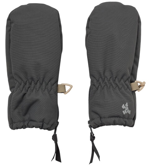 Wheat Votter m. Fleece Black Sea m. Glidelås Wheat 0 6 md Votter Grå Svart Wheat Votter m. Fleece Black Sea m. Glidelås Wheat 0 6 md Votter Grå Svart