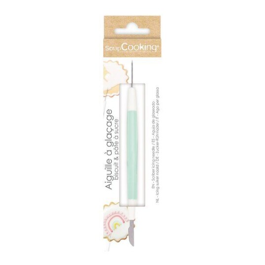 ScrapCooking Kakenål og kniv mintgrønn/hvit/stål ScrapCooking Kakenål og kniv mintgrønn/hvit/stål