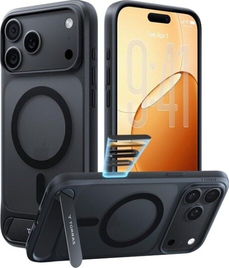 Torras Ostand L1 - black - iPhone 18 Pro