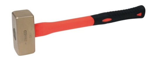 Ks Tools 963.2062, Slegge, Aluminium Bronze, Fiberglass, 1 Stykker, 40 Cm, 1,6 Kg