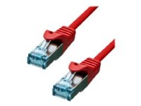 ProXtend - Koblingskabel - RJ-45 (hann) til RJ-45 (hann) - 1.5 m - 6 mm - SFTP, PiMF - CAT 6a - IEEE 802.3at - halogenfri, formstøpt, uten hindringer, flertrådet - rød ProXtend - Koblingskabel - RJ-45 (hann) til RJ-45 (hann) - 1.5 m - 6 mm - SFTP, PiMF - CAT 6a - IEEE 802.3at - halogenfri, formstøpt, uten hindringer, flertrådet - rød