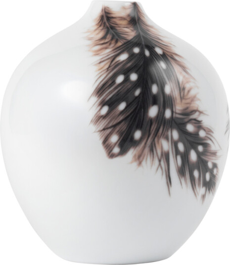 Royal Copenhagen - Vårkolleksjon vase 2025 perlehøne 13 cm Royal Copenhagen - Vårkolleksjon vase 2025 perlehøne 13 cm