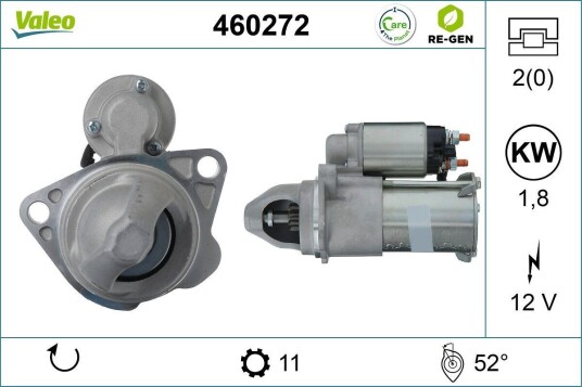 VALEO 460272 Starter VALEO 460272 Starter