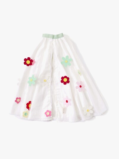 KidS Concept Flower Cape Dress Up White ONE SIZE