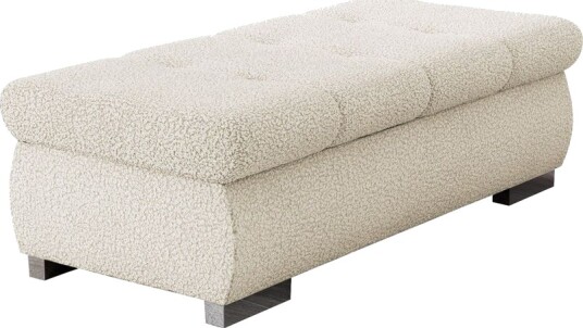 Cerys Fotpall 60 cm - Beige