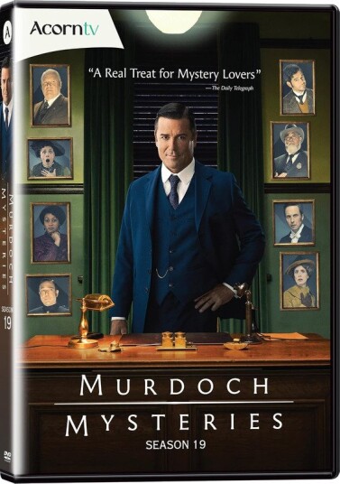 Murdoch Mysteries Sesong 19 DVD
