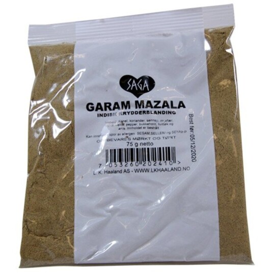 Saga garam masala pose 50 g
