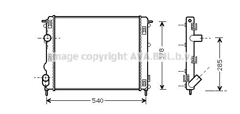 Radiator AVA Clever Choice RTA2269 Radiator AVA Clever Choice RTA2269
