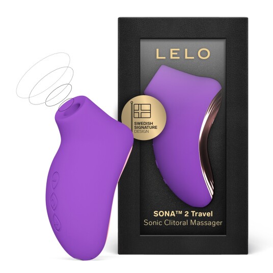 Lelo Sona 2 Travel Sonisk Klitorisvibrator lilla